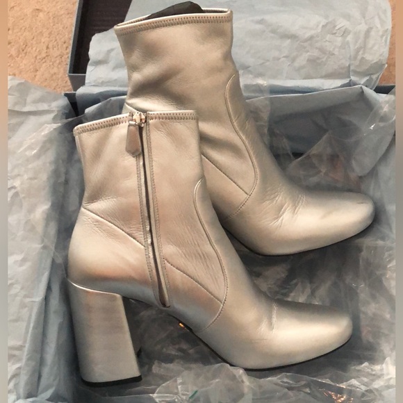 Prada Space Silver boots - Picture 3 of 5